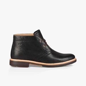 Ugg Dagmann Men Chukka Boots Black (4258VWEND)